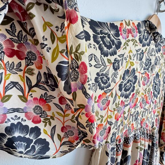 NWT FARM RIO Romantic Garden Maxi Dress - Picture 7 of 16